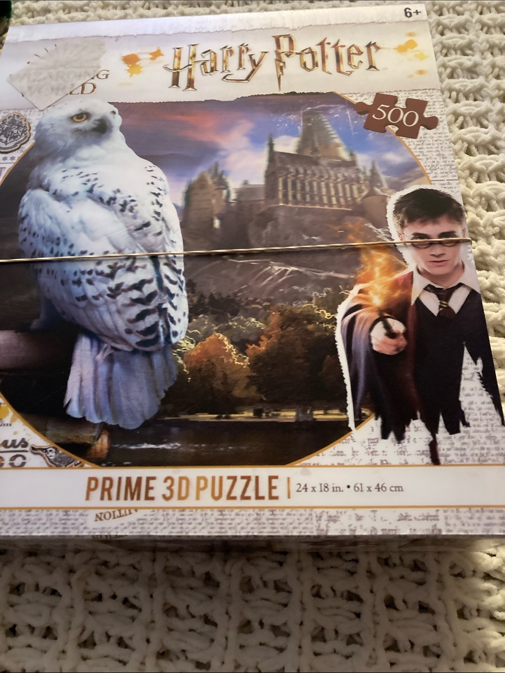 Warner Bros. Harry Potter Prime 3D Puzzle - White, Black, Brown